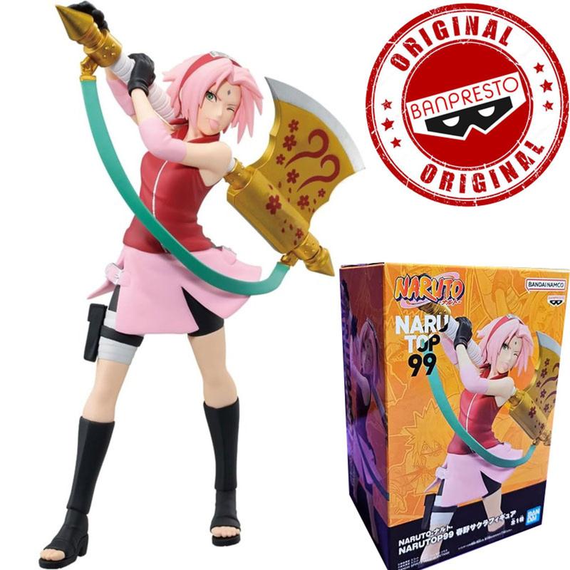 Boneco Naruto Shippuden Sakura Haruno Narutop99 Bandai Banpresto